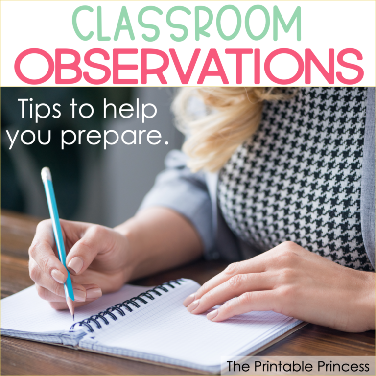 Classroom Observations: 10 Tips for New Teachers
