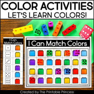 color matching activities