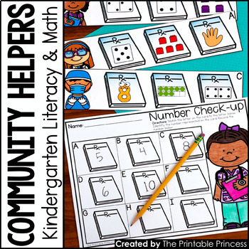 community helpers activities for Kindergarten
