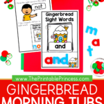 Gingerbread sight words