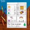 December Morning Work for Kindergarten - Image 3