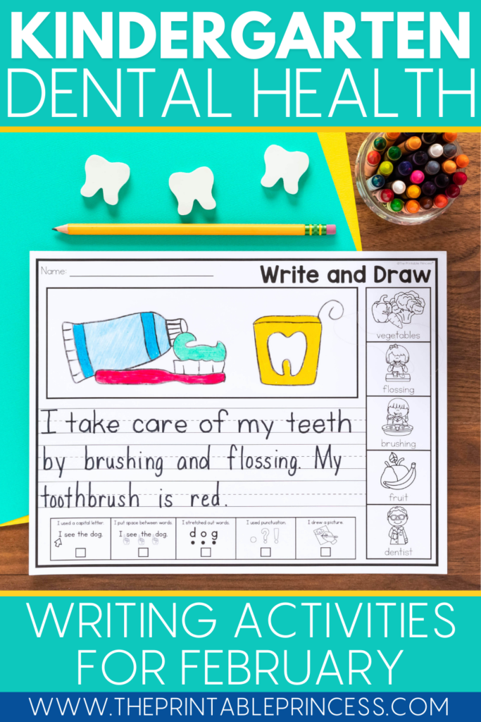 Dental Health Writing Prompts