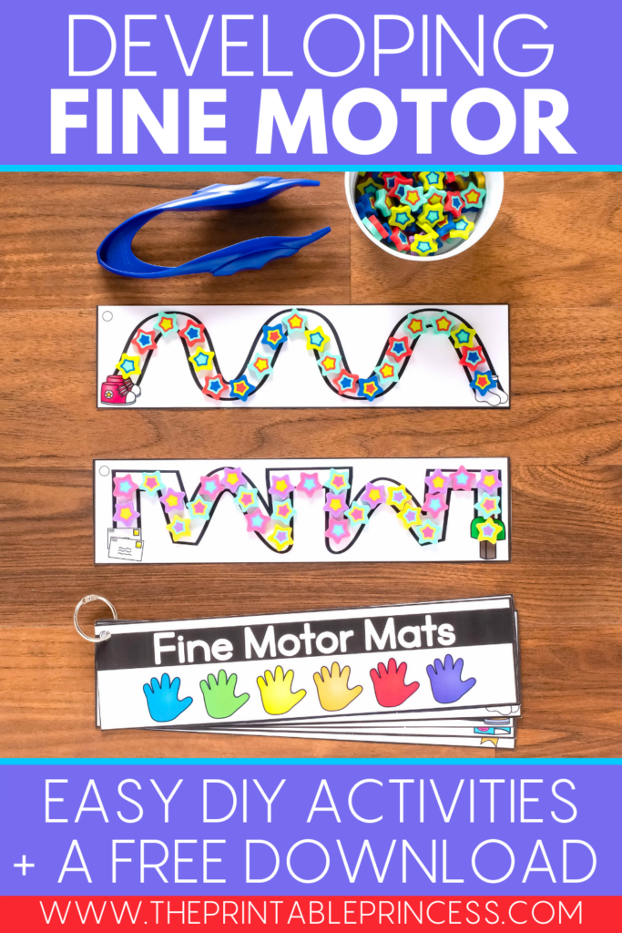 FREE fine motor mats