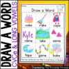 Draw a Word - Long Vowel Word Family Edition