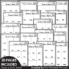 Draw a Word | CVC Worksheets - Image 2