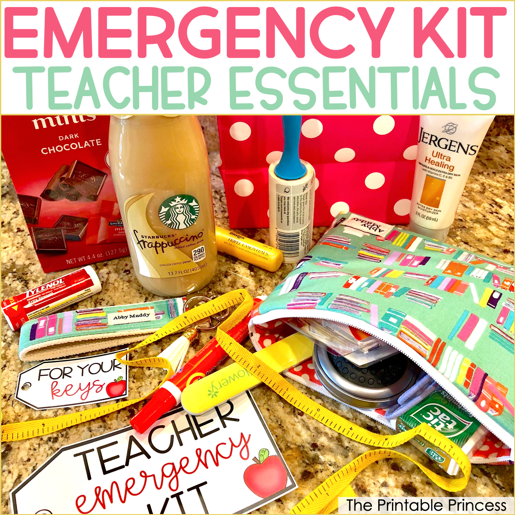 Teacher Emergency Kit Essentials