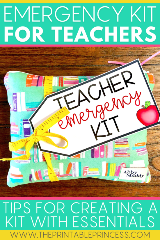 Teacher Emergency Kit Essentials