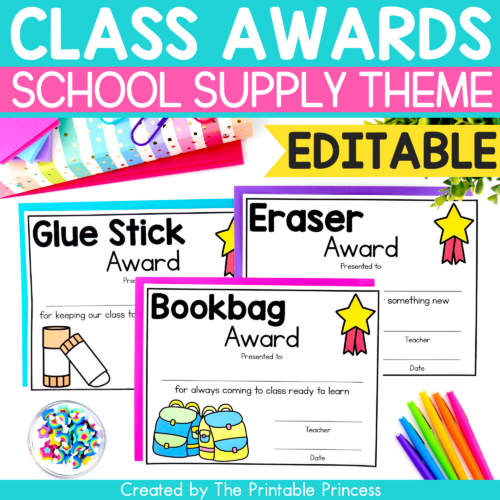 End of the Year Awards | Printable + Digital