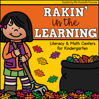 Fall Activities for Kindergarten: Math and Literacy Centers