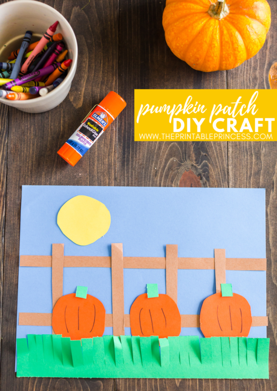 Craft Paper Pumpkin Patch