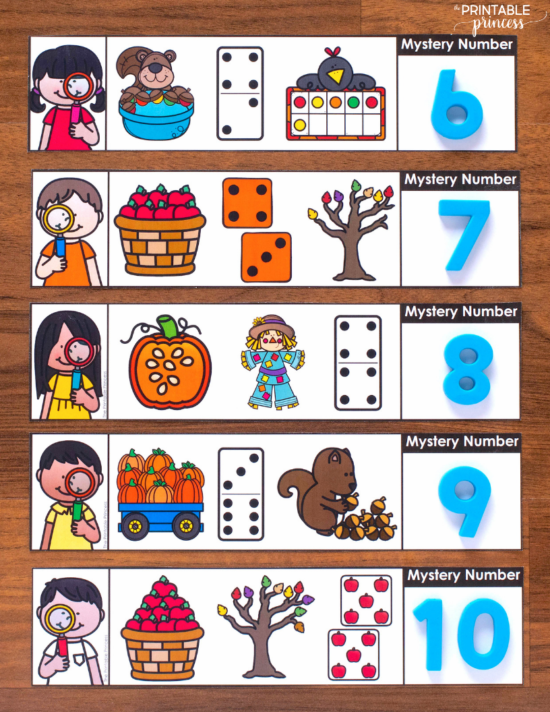 These Fall tubs for Kindergarten are full of hands-on math and literacy activities to help get your students ready for a day of learning. There is 22 hands-on Kindergarten appropriate activities to make your classroom mornings easier. Skills include counting, subitizing, ten frames, number recognition, letter recognition, beginning sounds, fine motors, and more. Themes include pumpkins, sunflowers, scarecrows, apples and leaves - all perfect for fall in Kindergarten!