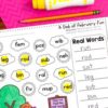 February NO PREP Pages {Literacy and Math Activities for Kindergarten} - Image 3