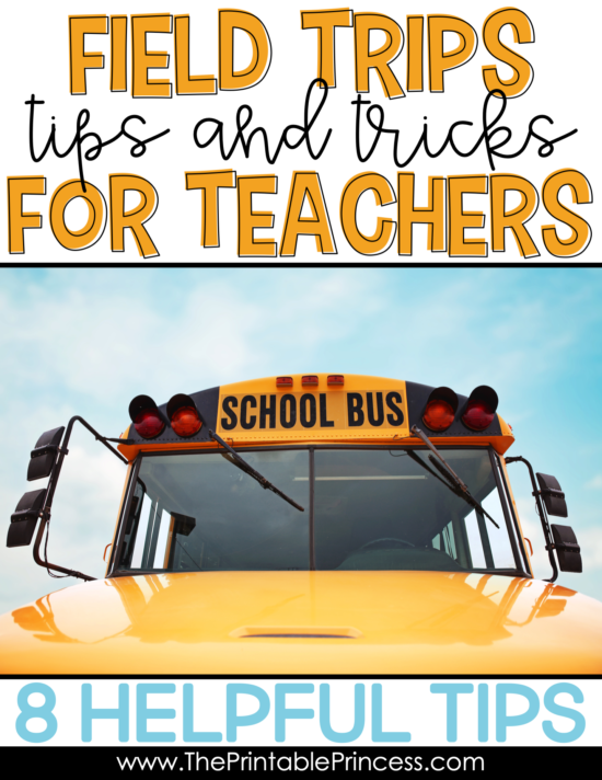 Field trips are never stress free. But planning field trips for your Prek, Kindergarten, or First Grade classroom can be less stressful and more organized with a few basic tips and strategies. It's important that you are prepared, your chaperones are prepared, and that you've established rules and routines with your students before you leave. Click through to read more tips and tricks before you leave on your next field trip! You'll also find some words of advice for during the trip and when you get back!