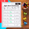 Fill in the Blank Sight Word Sentences | Set 2 - Image 3