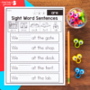 Fill in the Blank Sight Word Sentences | Set 2 - Image 2