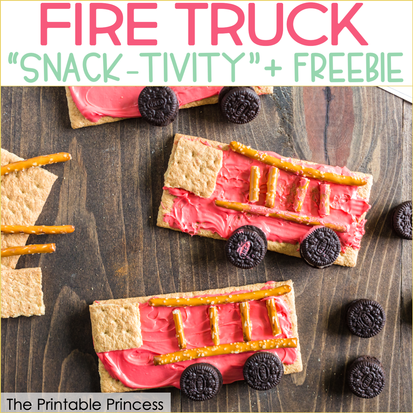 Fire Safety Week Snack and Freebie
