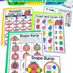 Time filler activity mats for kindergarten