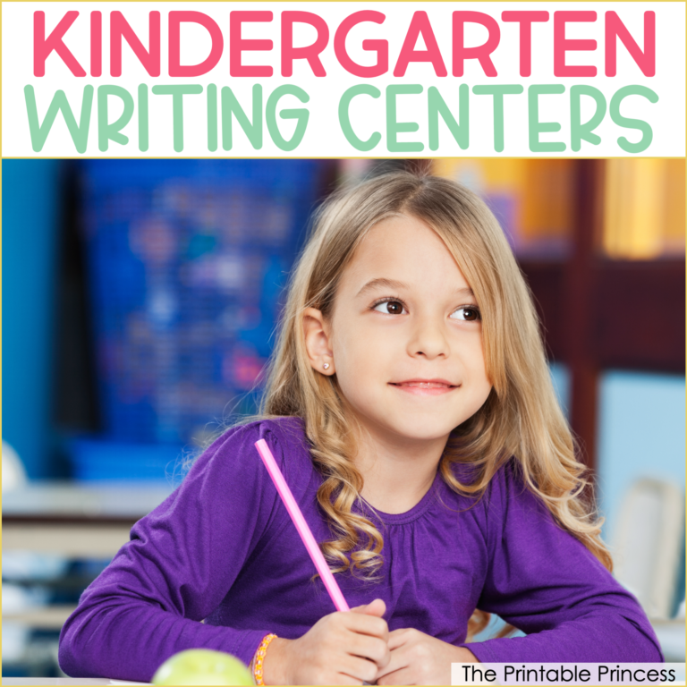 Getting Started With Writing Centers in Kindergarten