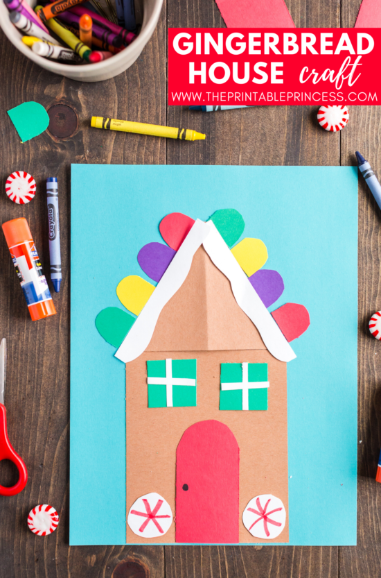 This gingerbread house craft is perfect for the month of December. It works well as an at-home craft, or as part of your gingerbread activities for Kindergarten or first grade. This is a total DIY craft. There's no tracers needed. Students make simple cuts and round corners to create this fun and festive gingerbread house craft. This gingerbread house craft is perfect for the month of December. It works well as an at-home craft, or as part of your gingerbread activities for Kindergarten or first grade. This is a total DIY craft. There's no tracers needed. Students make simple cuts and round corners to create this fun and festive gingerbread house craft.