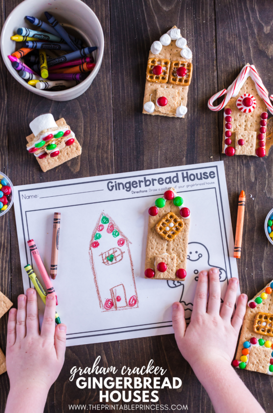 How to Make A Milk Carton Gingerbread House (With Free Printable!)