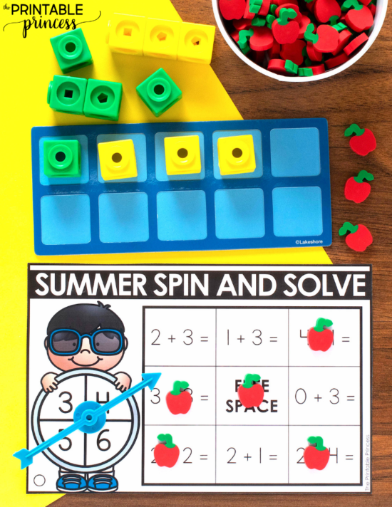 Fun End of the Year Activities - Math Games for 1st Grade - Summer