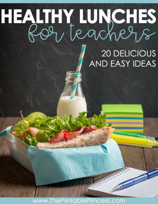 Easy Salad Lunch Ideas For Teachers - Primary Playground