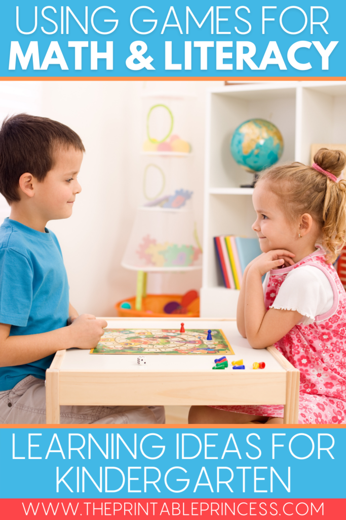 How to Incorporate Math and Literacy Games In Kindergarten