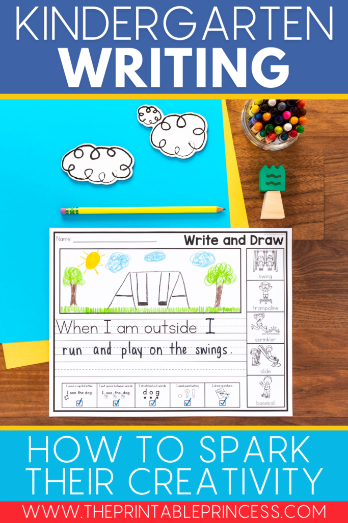 Free Kindergarten Writing Prompts