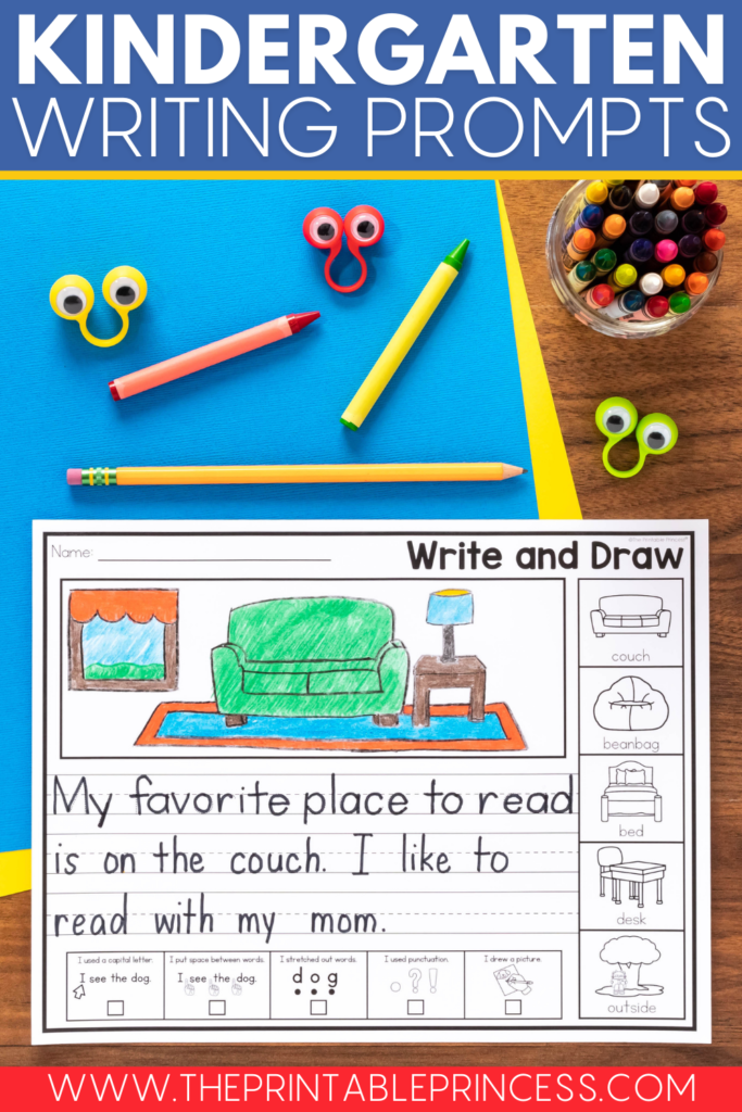 Kindergarten Writing Prompts