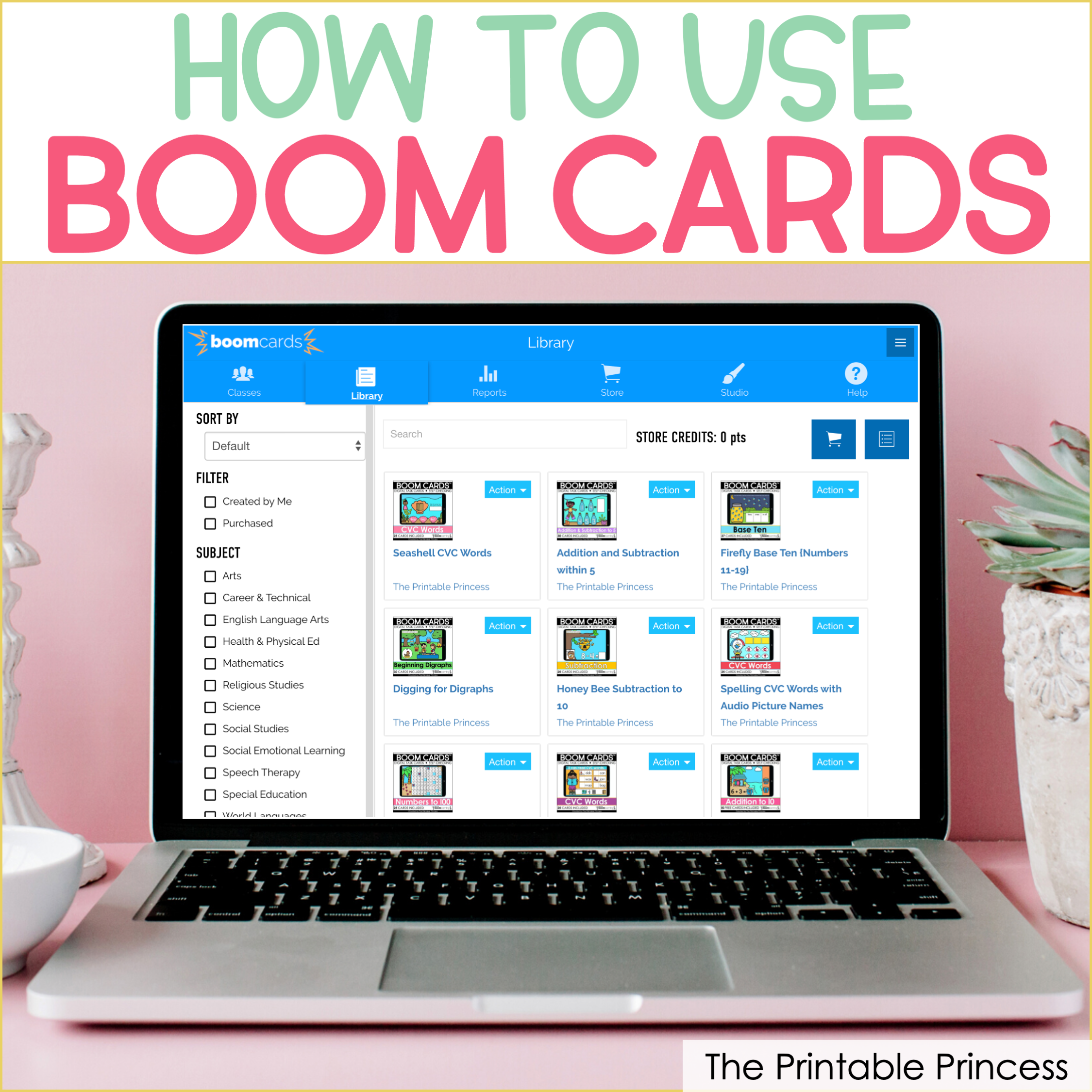 How to Use and Assign Boom Cards