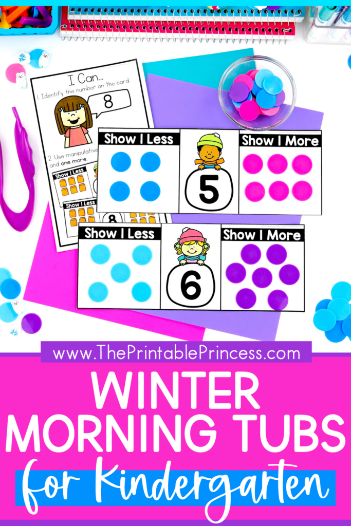 Snowman Show January Morning Tubs activity