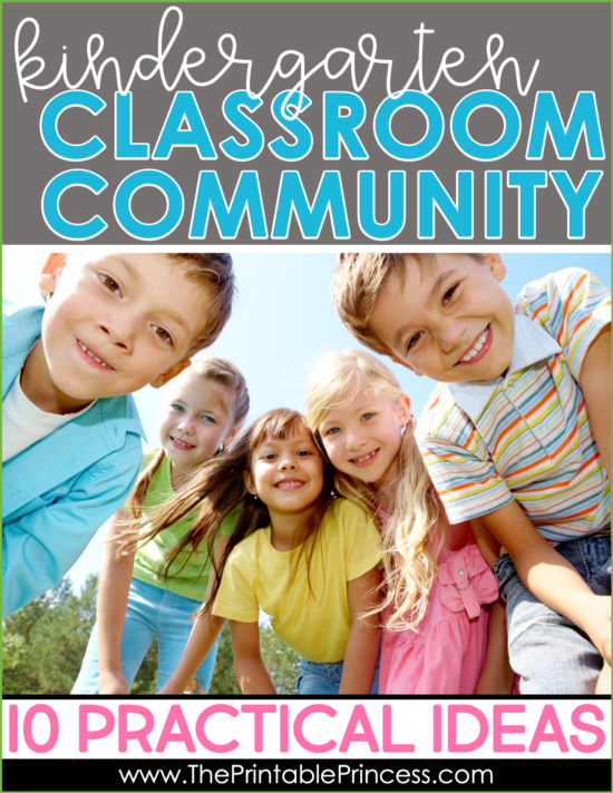 Building a Classroom Community in Kindergarten