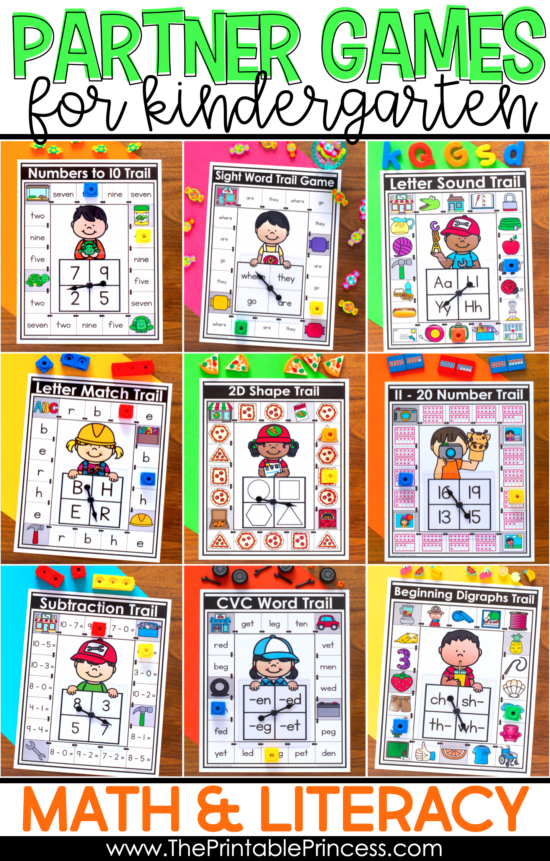 classroom games for kindergarten