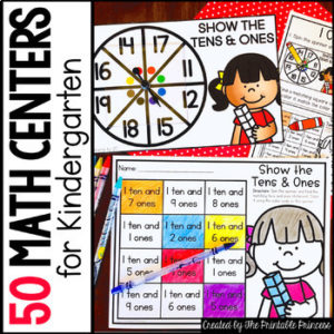 kindergarten math centers