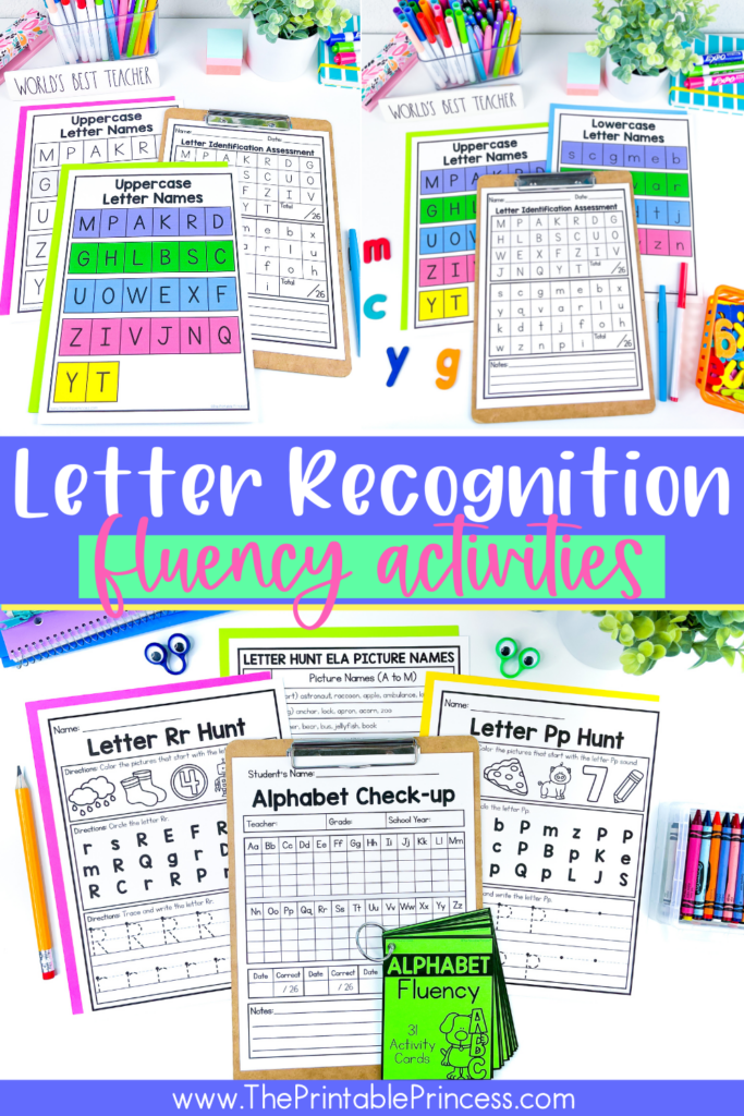 letter naming fluency activities for kindergarten
