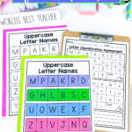 Free letter names assessment for kindergarten