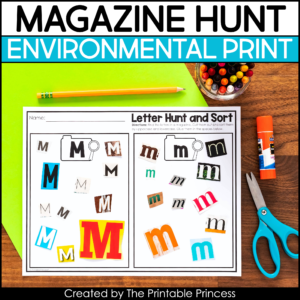 magazine letter hunt