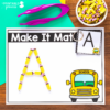 Make It Mats Using Mini Erasers | Letters and Numbers | Fine Motor - Image 2