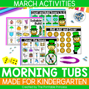 St. Patrick's Day Activities for Kindergarten