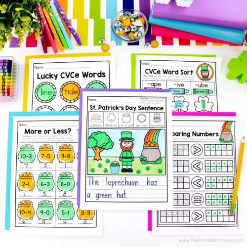Emergency Sub Plans for Kindergarten Bundle | No Prep Sub Plans - Image 4