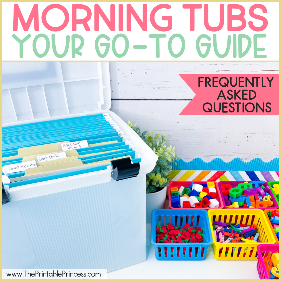 Kindergarten Morning Tubs FAQ