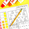NO PREP Spring Activities {Literacy and Math Activities for Kindergarten} - Image 4