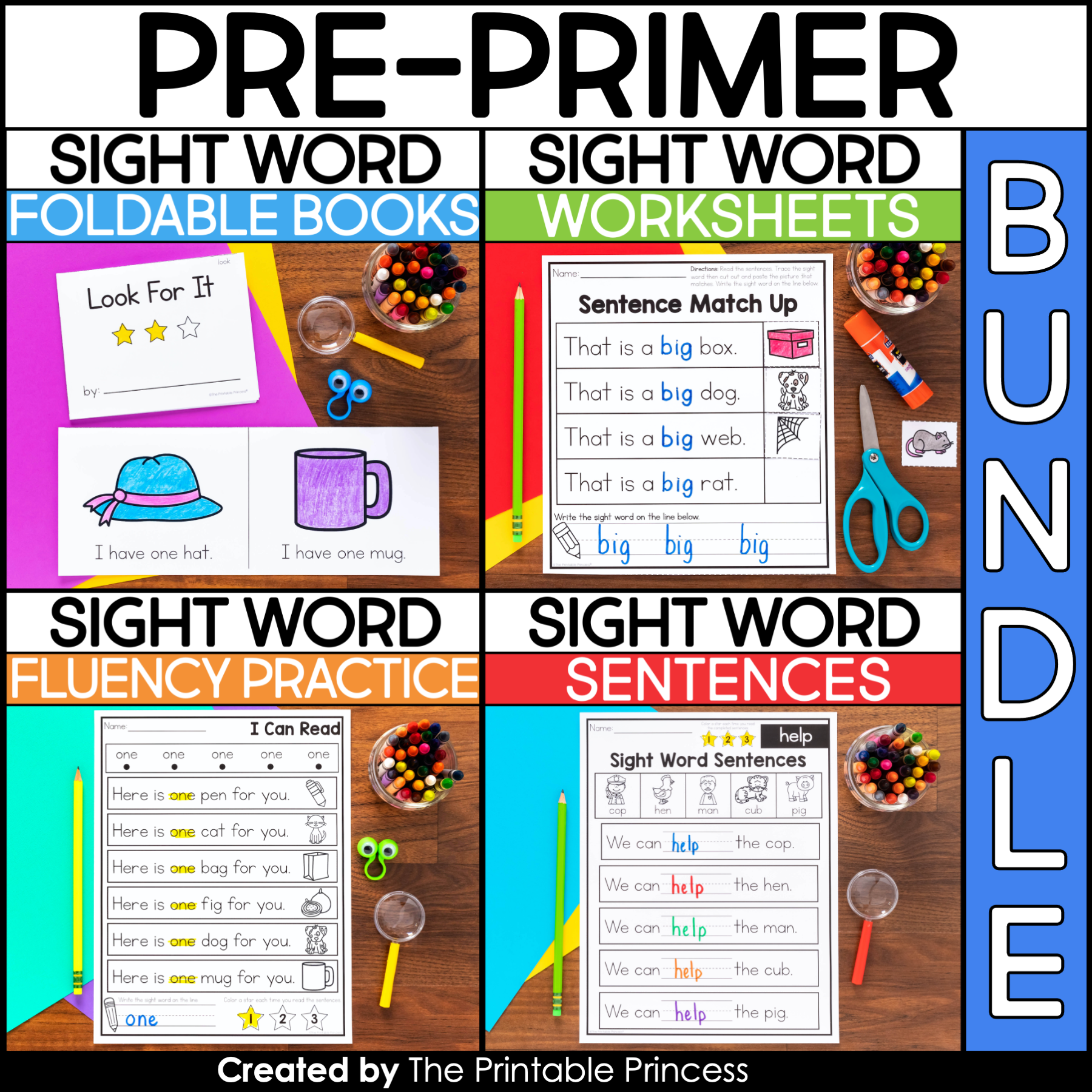 sight-word-books-printable-kindergarten