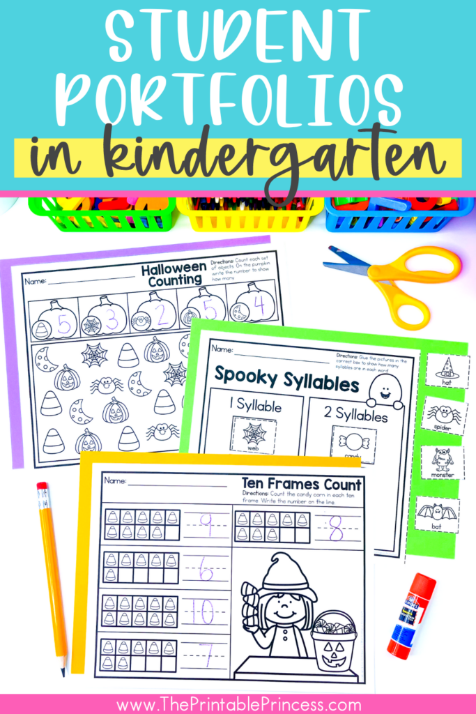 Halloween math and literacy worksheets