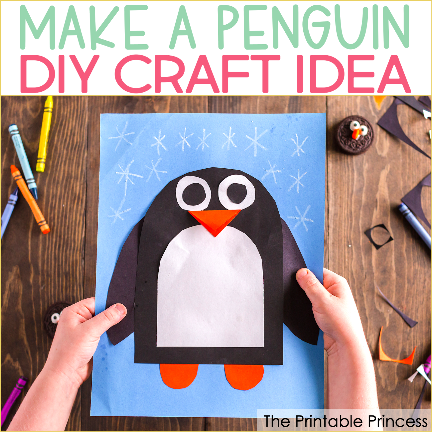 Penguin Craft for Kindergarten