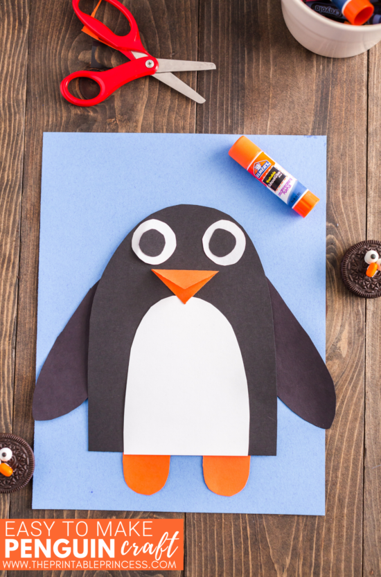 Penguin Craft For Kindergarten