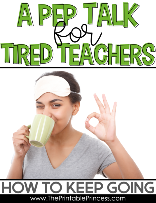 Teacher are real-life super heroes. But even the best super heroes can get tired, feel overworked, and need a break. If this feels like you, this blog post was written for you. Find encouraging words and practical tips for tired teachers. These teacher tips will help encourage you and keep you going so that you can refresh and finish the year strong. 