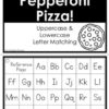 Pepperoni Pizza Alphabet Activity | Letter Matching Activity - Image 4