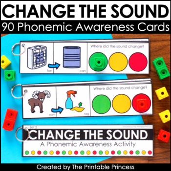 change the sound phonemic awareness activity
