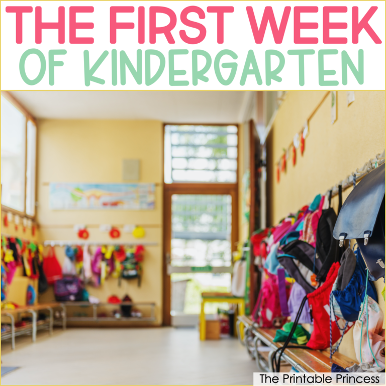 Realistic Expectations for the First Week of Kindergarten